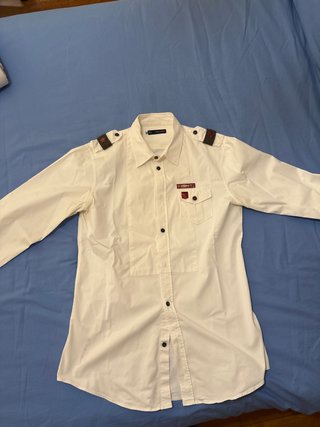 Camisa Dsquared2 Blanca Fight