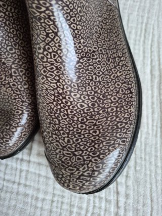 Botas de agua mujer animal print