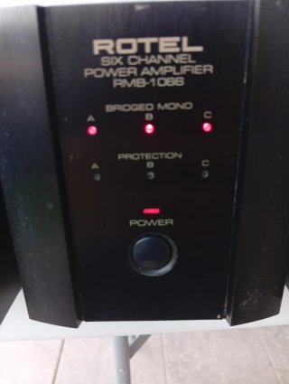 Rotel RMB-1066 Amplificador 6 Canales