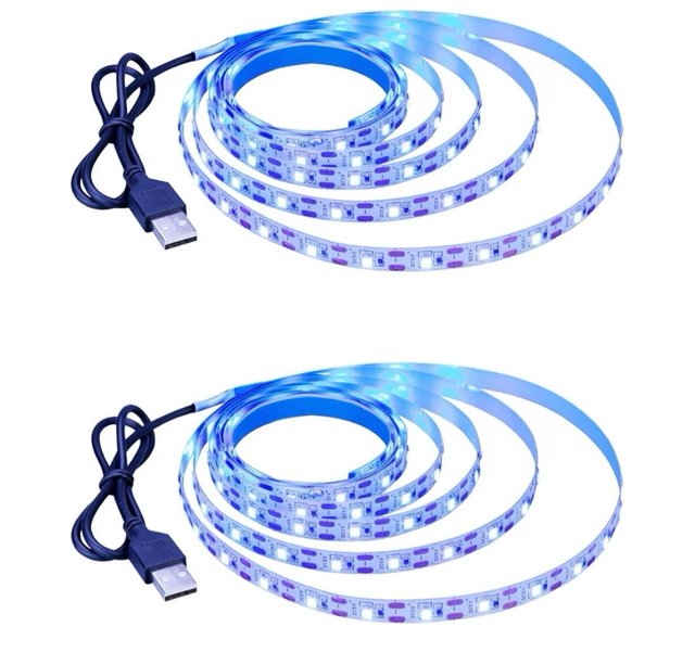 Cinta LED USB Azul