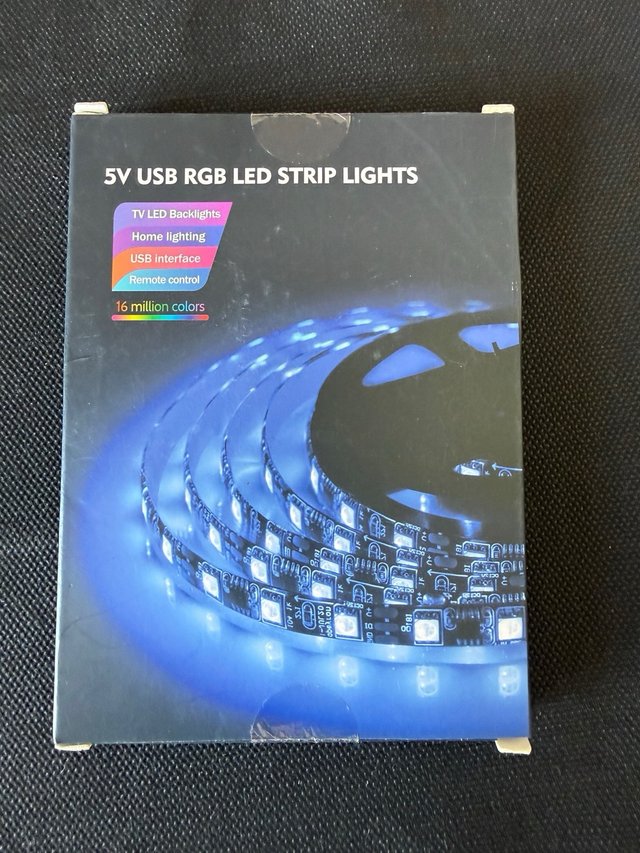 Cinta LED USB Azul