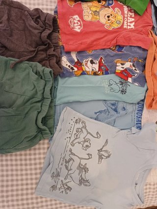 Lote 13 piezas ropa verano niño T.92