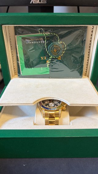 Rolex Daytona Raimbow Dorado