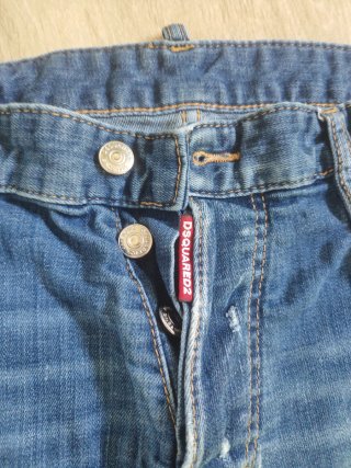 Pantalones vaqueros DSQUARED2 DAN desgastados