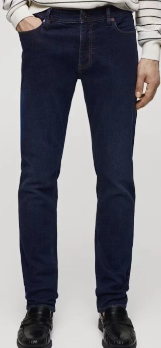 Jeans Jan Slim Fit Azul Talla 36