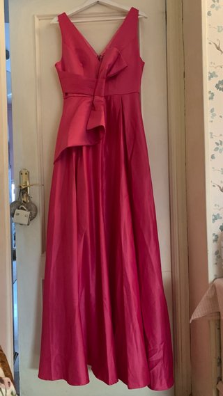 Vestido fiesta lentejuelas verde manga larga2