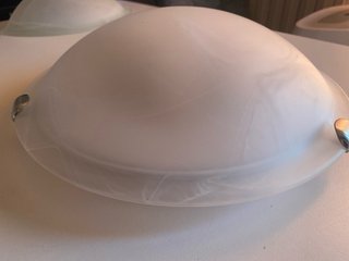 Set Plafoniere Vetro Satinato 30/40 cm