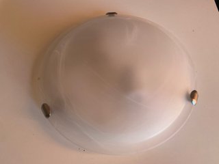Set Plafoniere Vetro Satinato 30/40 cm