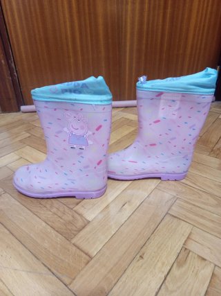 Botas de agua Peppa Pig rosas talla30