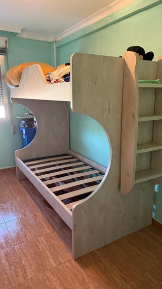Literas de madera de 90