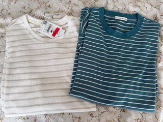 2 Camisetas Pedro del Hierro Rayas Talla XL
