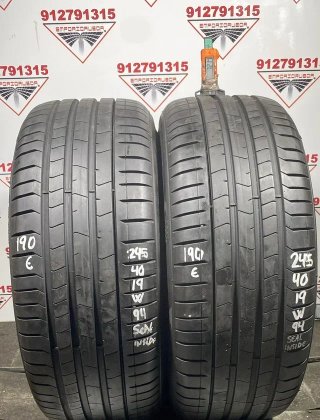 245 40 19 W PIRELLI RUEDA AL 90% VIDA UTIL
