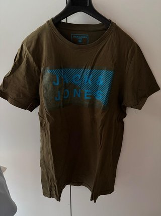 Camiseta Jack & Jones Core Hombre Talla M Verde Ol