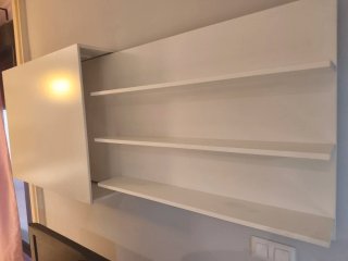 Mueble TV / Estante Blanco