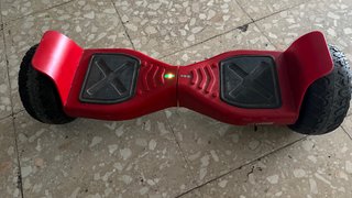 Hoverboard Rojo con Ruedas Todoterreno