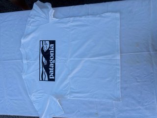 Camiseta Blanca Patagonia Talla M