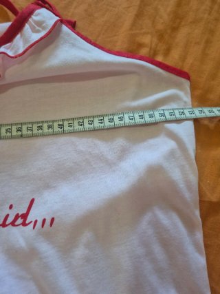 Camisón tirantes rosa con dibujo niña