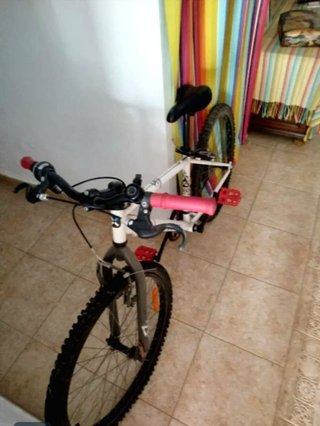 Bicicleta BTWIN Rockrider 300 Blanca