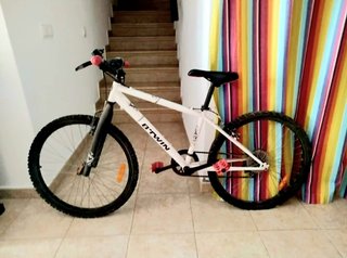 Bicicleta BTWIN Rockrider 300 Blanca