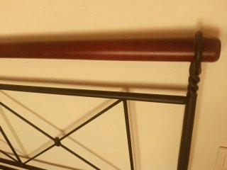 Cabecero y base tapizada 1'35cm