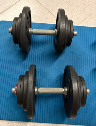 Mancuernas 2x20kg (40kg total)