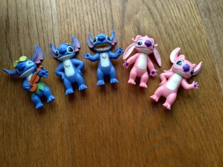 Figuras Lilo & Stitch (5 unidades)