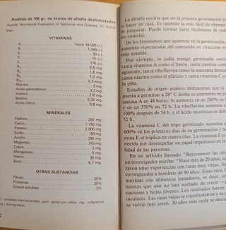 Los germinados en la alimentación