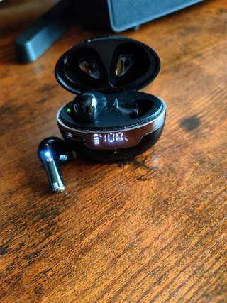 Auriculares Bluetooth J97 TWS con Estuche LED