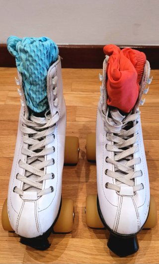 Patines Quad Blancos KRF School 300 talla 37