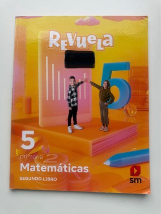 Libros matemáticas 5 primaria Revuela SM