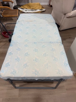 Puff Cama Beige/Amarillo