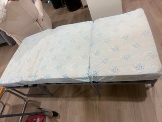 Puff Cama Beige/Amarillo