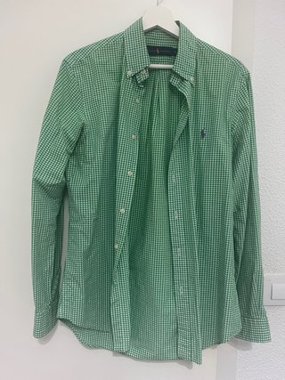 Camisa Ralph Lauren cuadros verde