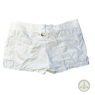 (PDC1.23) Pantaloncini bianchi casual in cotone ta