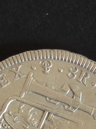 8 Reales Carlos IV 1793 México Plata