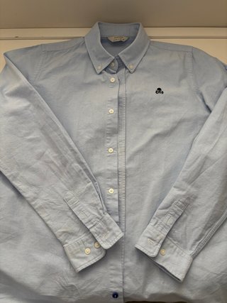 Camisa azul Scalpers Talla 14