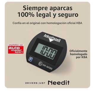 Needit Disco de estacionamiento electrónico