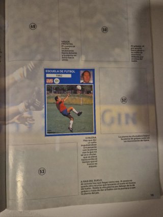 Álbum Escuela de Fútbol Gento AS Cromos