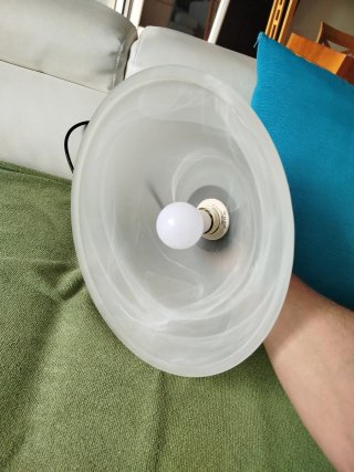 Lámpara de techo colgante cristal y metal