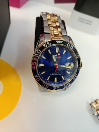 Reloj Pulsera Caballero Lotus Bicolor 18767