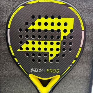 Pala de pádel bikkoa Eros Amarillo fluorescente (Nueva)