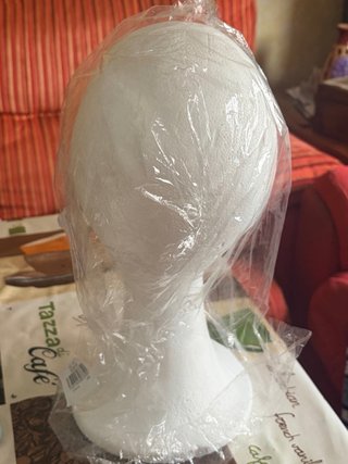 Maniquí Cabeza Corcho para Pelucas/Sombreros