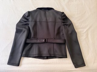 Chaqueta Zara Neopreno Manga Abullonada Talla XL