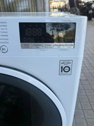 Lavadora con secadora lg nueva con tara