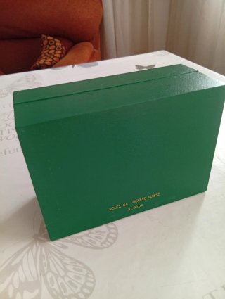 Caja Reloj Rolex Verde