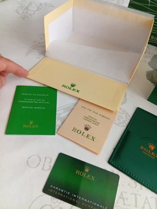 Caja Reloj Rolex Verde