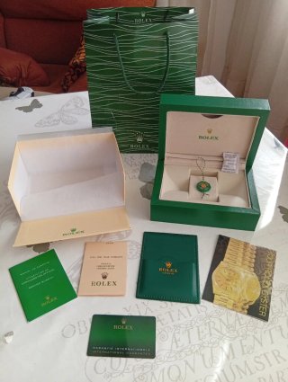 Caja Reloj Rolex Verde