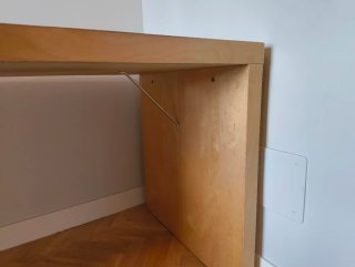 Scrivania Ikea Malm in legno
