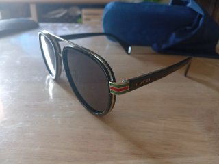 Gafas de Sol Gucci GG0447S Aviador Originales