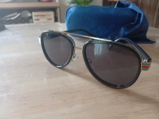 Gafas de Sol Gucci GG0447S Aviador Originales